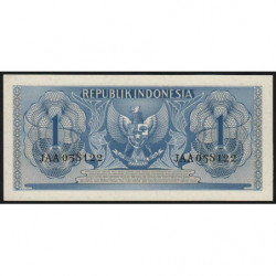 Indonésie - Pick 74 - 1 rupiah - 1956 - Etat : NEUF