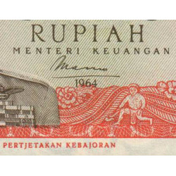 Indonésie - Pick 80a - 1 rupiah - 1964 - Etat : NEUF