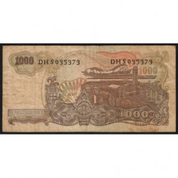 Indonésie - Pick 110a - 1'000 rupiah - 1968 - Etat : B