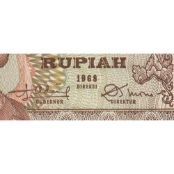 Indonésie - Pick 105r (remplacement) - 10 rupiah - 1968 - Etat : NEUF