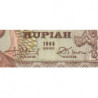 Indonésie - Pick 105r (remplacement) - 10 rupiah - 1968 - Etat : NEUF