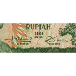 Indonésie - Pick 106r (remplacement) - 25 rupiah - 1968 - Etat : NEUF