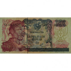 Indonésie - Pick 107a - 50 rupiah - 1968 - Etat : NEUF