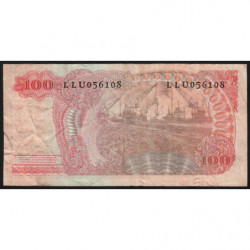 Indonésie - Pick 108a - 100 rupiah - 1968 - Etat : TB-