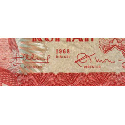 Indonésie - Pick 108a - 100 rupiah - 1968 - Etat : TB-