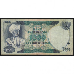 Indonésie - Pick 113a - 1'000 rupiah - 1975 - Etat : TB+