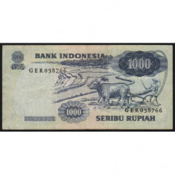Indonésie - Pick 113a - 1'000 rupiah - 1975 - Etat : TB+