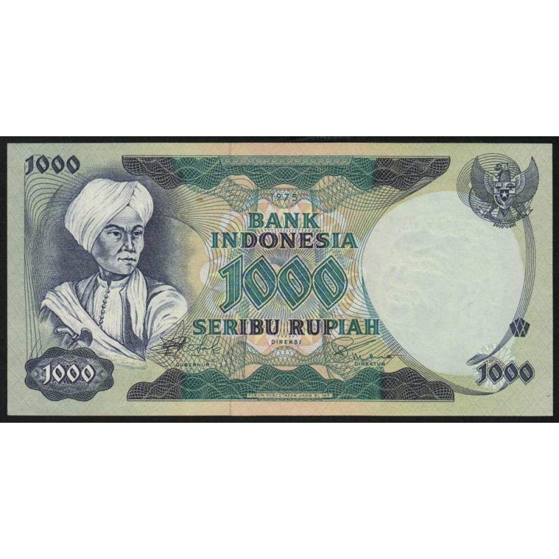 Indonésie - Pick 113a - 1'000 rupiah - 1975 - Etat : NEUF