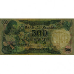 Indonésie - Pick 117 - 500 rupiah - 1977 - Etat : TB+