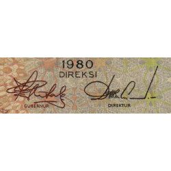 Indonésie - Pick 120a - 5'000 rupiah - 1980 - Etat : B+