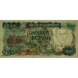 Indonésie - Pick 121 - 500 rupiah - 1982 - Etat : SUP