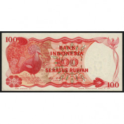 Indonésie - Pick 122b - 100 rupiah - 1984 - Etat : NEUF