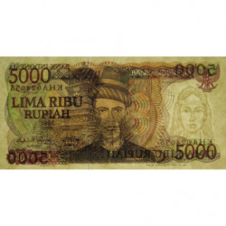 Indonésie - Pick 125a - 5'000 rupiah - 1986 - Etat : NEUF