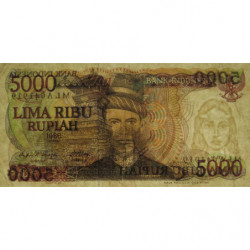 Indonésie - Pick 125a - 5'000 rupiah - 1986 - Etat : TB