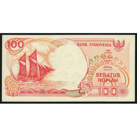 Indonésie - Pick 127a - 100 rupiah - 1992 - Etat : NEUF