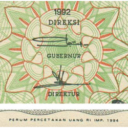 Indonésie - Pick 128c - 500 rupiah - 1994 - Etat : NEUF