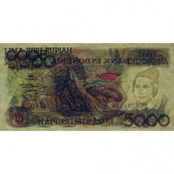 Indonésie - Pick 130d - 5'000 rupiah - 1995 - Etat : NEUF