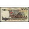 Indonésie - Pick 130e - 5'000 rupiah - 1996 - Etat : TB