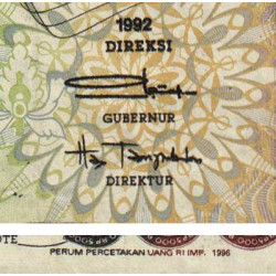 Indonésie - Pick 130e - 5'000 rupiah - 1996 - Etat : TB