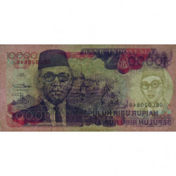 Indonésie - Pick 131b - 10'000 rupiah - 1993 - Etat : SUP