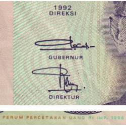 Indonésie - Pick 131g - 10'000 rupiah - 1998 - Etat : TTB
