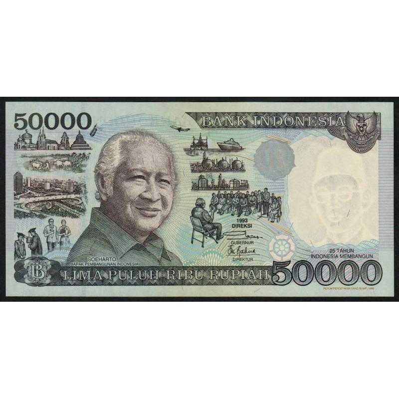 Indonésie - Pick 133ar (remplacement) - 50'000 rupiah - 1993 - Etat : NEUF