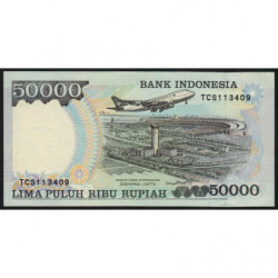Indonésie - Pick 136b - 50'000 rupiah - 1996 - Etat : NEUF