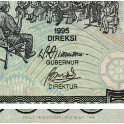 Indonésie - Pick 136d - 50'000 rupiah - 1998 - Etat : TB+