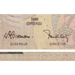 Indonésie - Pick 137b - 10'000 rupiah - 1999 - Etat : TB