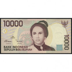 Indonésie - Pick 137d - 10'000 rupiah - 2001 - Etat : NEUF