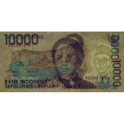 Indonésie - Pick 137d - 10'000 rupiah - 2001 - Etat : NEUF