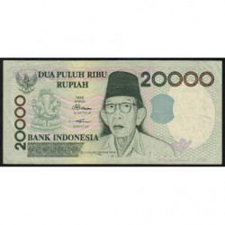 Indonésie - Pick 138d - 20'000 rupiah - 2001 - Etat : TB+