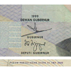 Indonésie - Pick 139b - 50'000 rupiah - 2000 - Etat : TB+