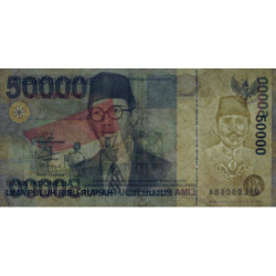 Indonésie - Pick 139b - 50'000 rupiah - 2000 - Etat : TB+