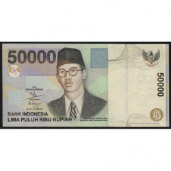 Indonésie - Pick 139e - 50'000 rupiah - 2003 - Etat : NEUF