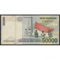 Indonésie - Pick 139e - 50'000 rupiah - 2003 - Etat : NEUF