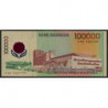 Indonésie - Pick 140 - 100'000 rupiah - 1999 - Polymère - Etat : TTB+