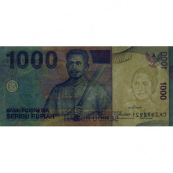 Indonésie - Pick 141b - 1'000 rupiah - Série CKZ - 2000/2001 - Etat : NEUF