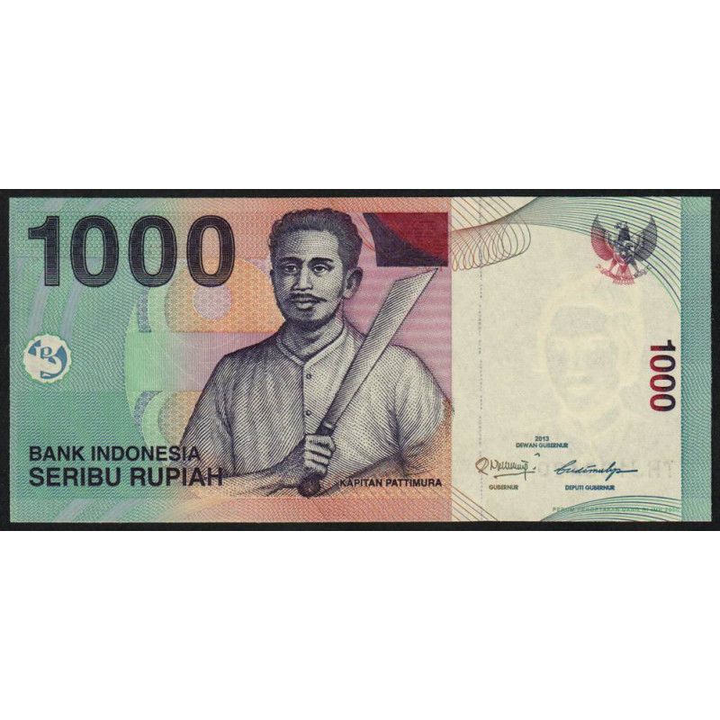 Indonésie - Pick 141m - 1'000 rupiah - Série THJ - 2000/2013 - Etat : NEUF