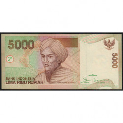 Indonésie - Pick 142d - 5'000 rupiah - Série EDR - 2001/2004 - Etat : NEUF