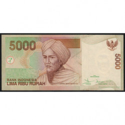 Indonésie - Pick 142e - 5'000 rupiah - Série NHS - 2001/2005 - Etat : NEUF