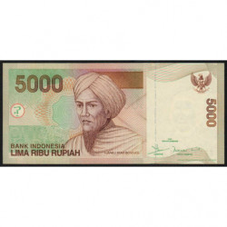 Indonésie - Pick 142g - 5'000 rupiah - Série EFR - 2001/2007 - Etat : NEUF