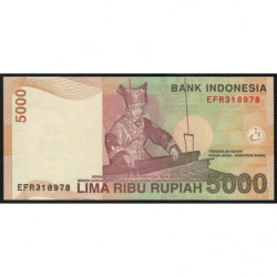 Indonésie - Pick 142g - 5'000 rupiah - Série EFR - 2001/2007 - Etat : NEUF