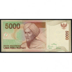 Indonésie - Pick 142i - 5'000 rupiah - Série DVN - 2001/2009 - Etat : NEUF