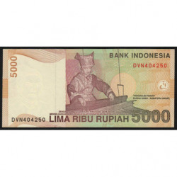 Indonésie - Pick 142i - 5'000 rupiah - Série DVN - 2001/2009 - Etat : NEUF
