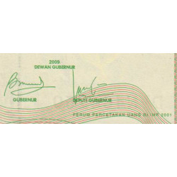 Indonésie - Pick 142i - 5'000 rupiah - Série DVN - 2001/2009 - Etat : NEUF