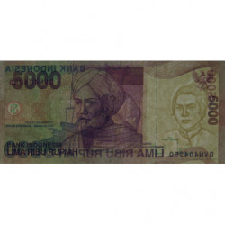 Indonésie - Pick 142i - 5'000 rupiah - Série DVN - 2001/2009 - Etat : NEUF