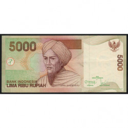 Indonésie - Pick 142k - 5'000 rupiah - Série LKL - 2001/2011 - Etat : TTB