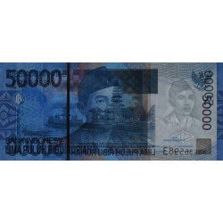 Indonésie - Pick 145b - 50'000 rupiah - Série HBE - 2005/2006 - Etat : NEUF