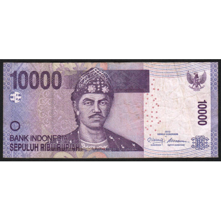 Indonésie - Pick 150c - 10'000 rupiah - Série KJP - 2005/2012 - Etat : TB-